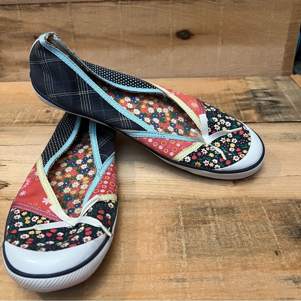 Keds Cottagecore Floral Flat Slip-on 8.5 - Picture 2 of 8